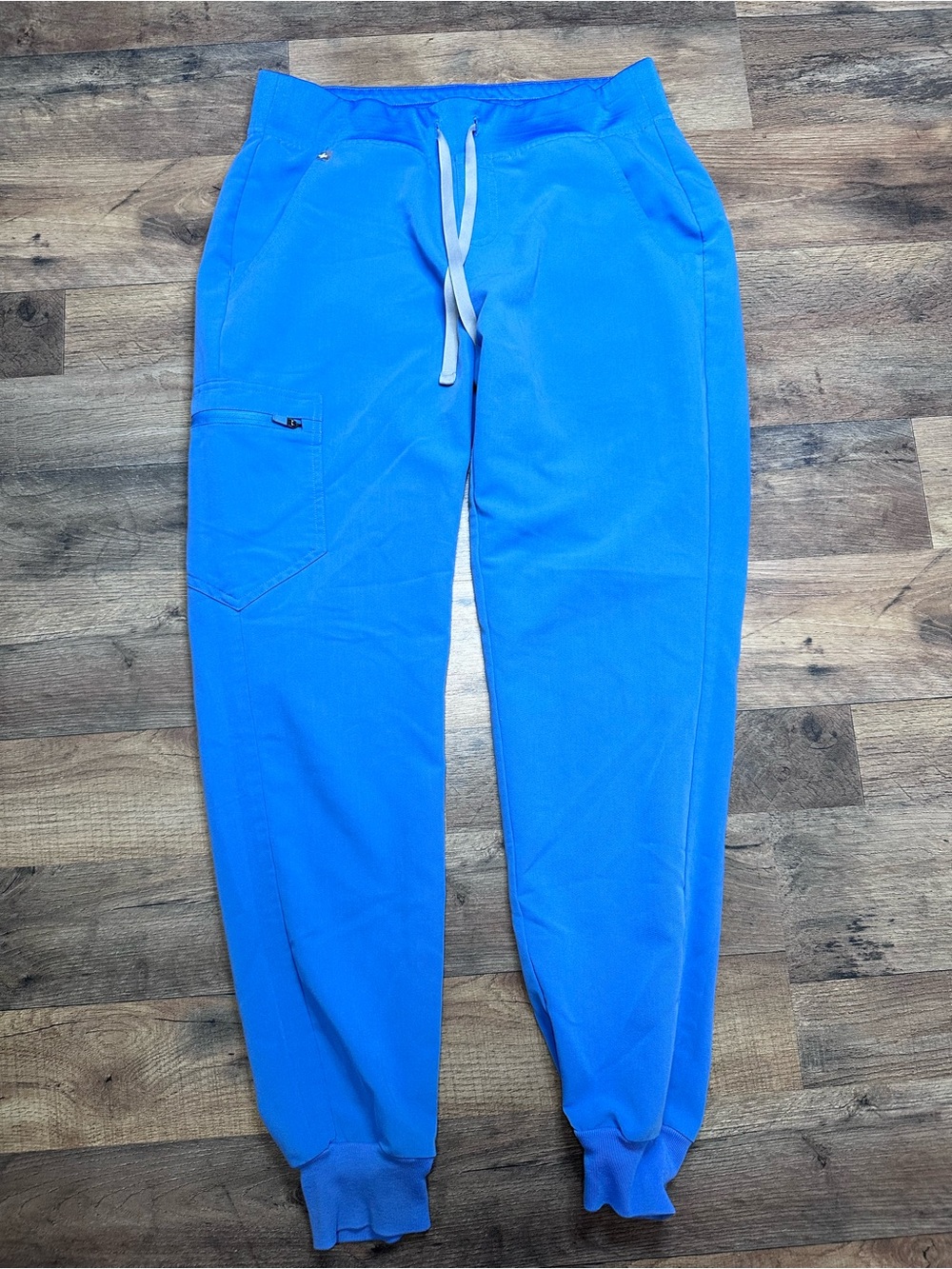 Figs Women’s Blue Drawstring Jogger Pants size M